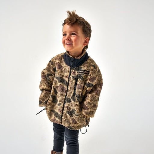 YOUTH SHERPA FULL ZIP JACKET